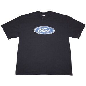 Fuct x Slam Jam Parody Ford Logo Short Sleeve T-Shirt Tee Size XXL Made in USA